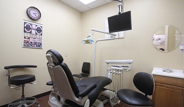 Dental exam room