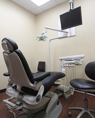 Dental exam room